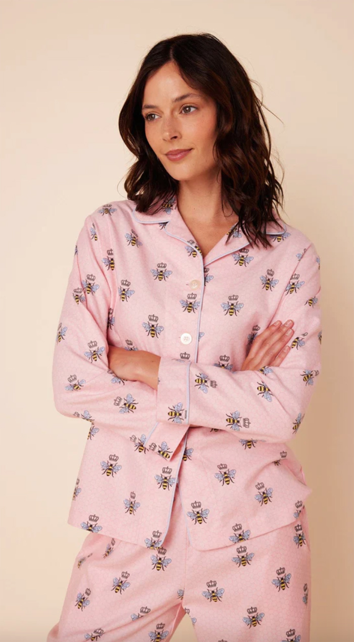 Queen Bee Flannel Pajama main image 1